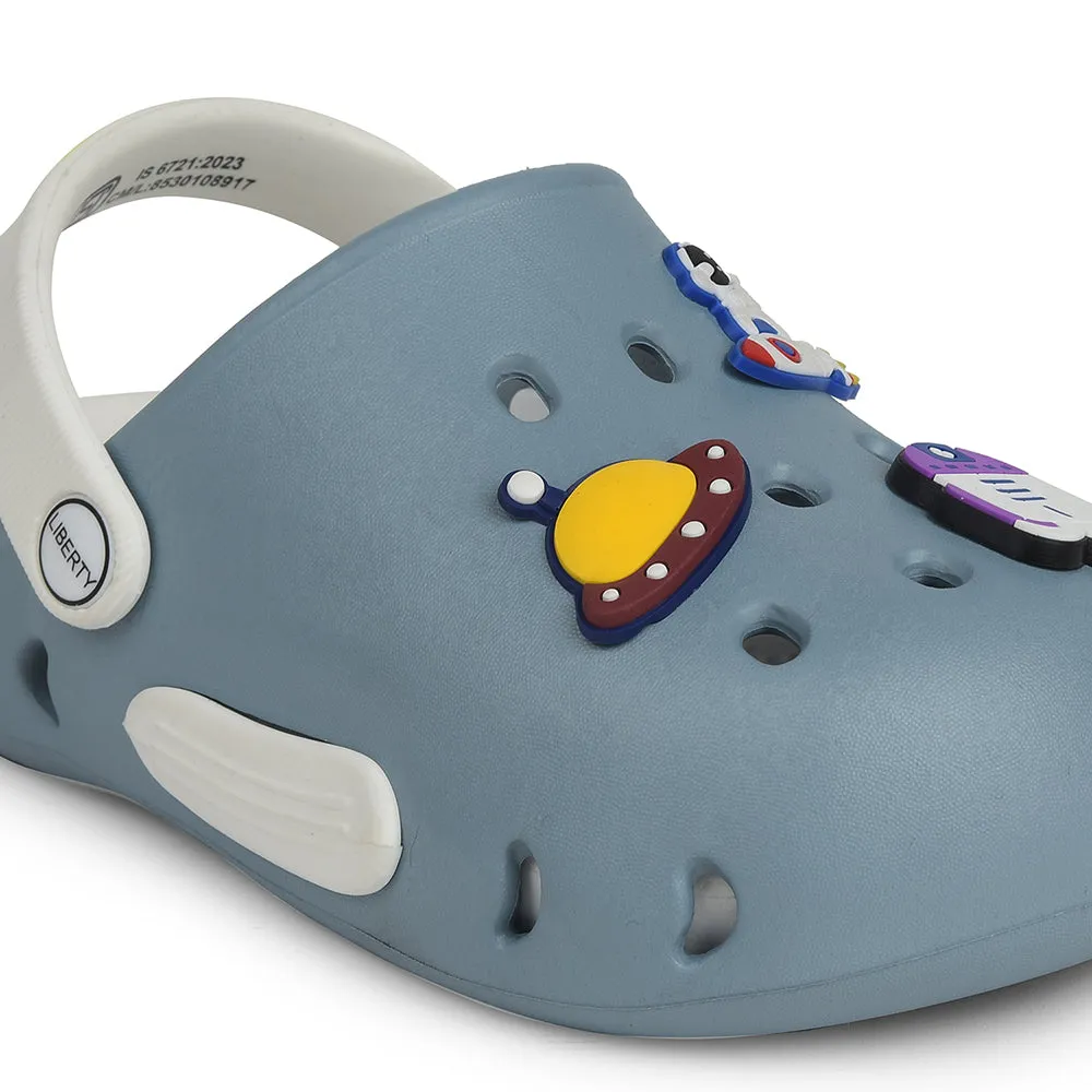 A-HA Blue Casual Clogs For Kids CUTIER By Liberty countryside - climate shoes EVA Foam Padding