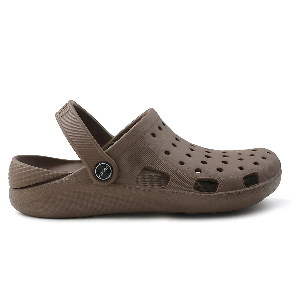 A-HA Brown Slingback Clogs For Women LPMXT-801 By Liberty Ultra Flexibility