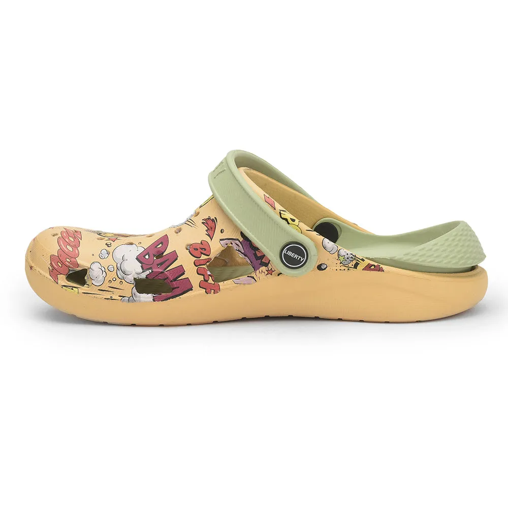 A-HA By Liberty LPMXT-810 Men Orange Clogs tapered running shoes