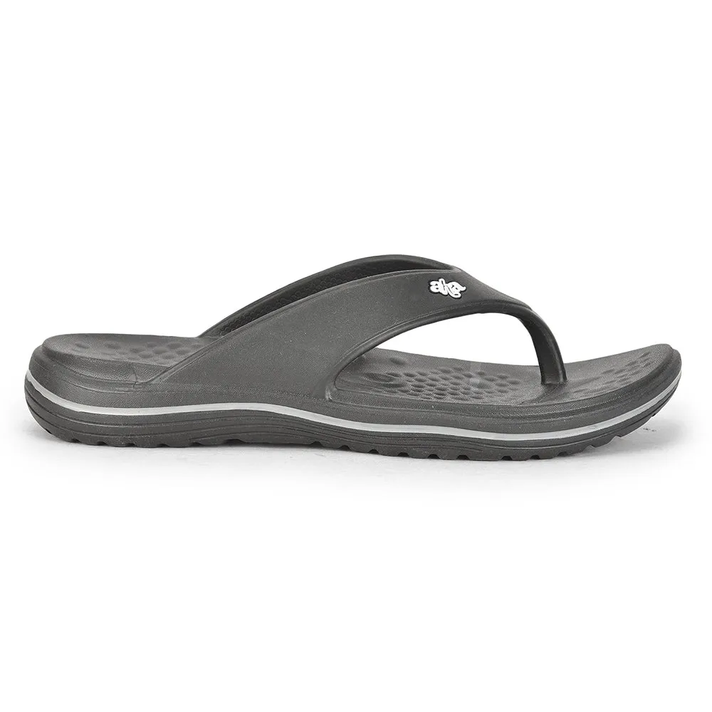 A-HA Casual Black Flip Flop For Men BEACHTIME By Liberty functionality