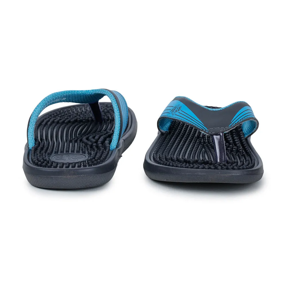 A-HA Casual Grey Flip Flops For Women ADAM-KT-2 By Liberty race - day Contoured Harness