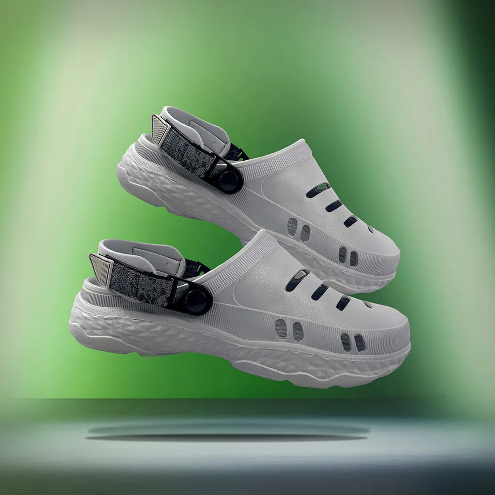 A-HA Casual Light Grey Clogs For Men BEACHRIDE By Liberty coordination improvement