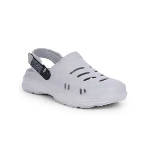 ice hockey shoes aerobic exercise shoes A-HA Casual Light Grey Clogs For Men BEACHRIDE By Liberty
