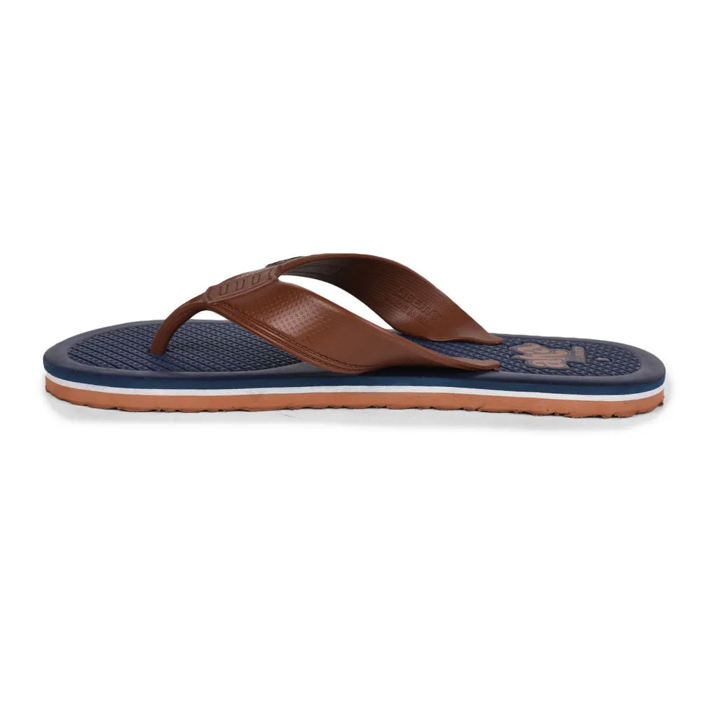 A-HA Casual Navy Blue Flip-Flops For Men HARRISON By Liberty Ultra Light Foam speed runners