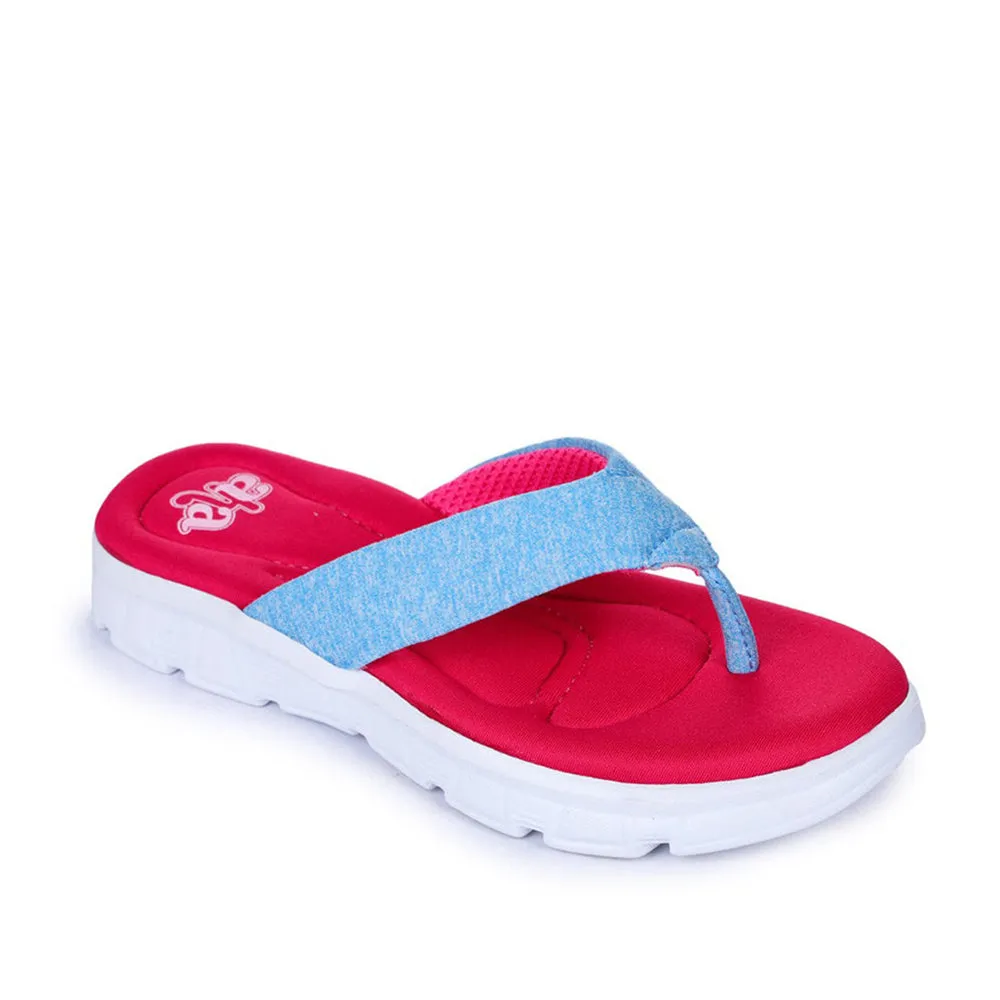 A-HA Casual Pink Flip Flops For Women CUSHION-20 By Liberty Energy Retention Smooth surface traction