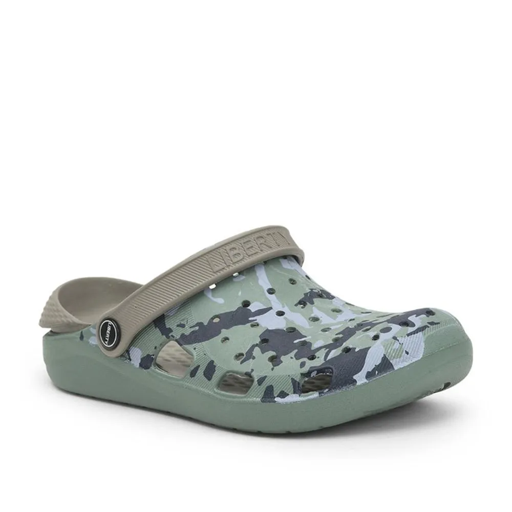 Dynamic Fit Adaptability responsiveness - feature shoes A-HA Green Casual Slingback Clogs For Men LPMXT-811 By Liberty