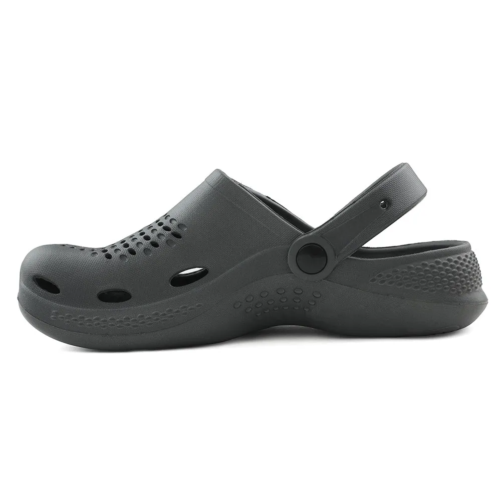 A-HA Grey Slingback Clogs For Men GMF-02E By Liberty private - label running option