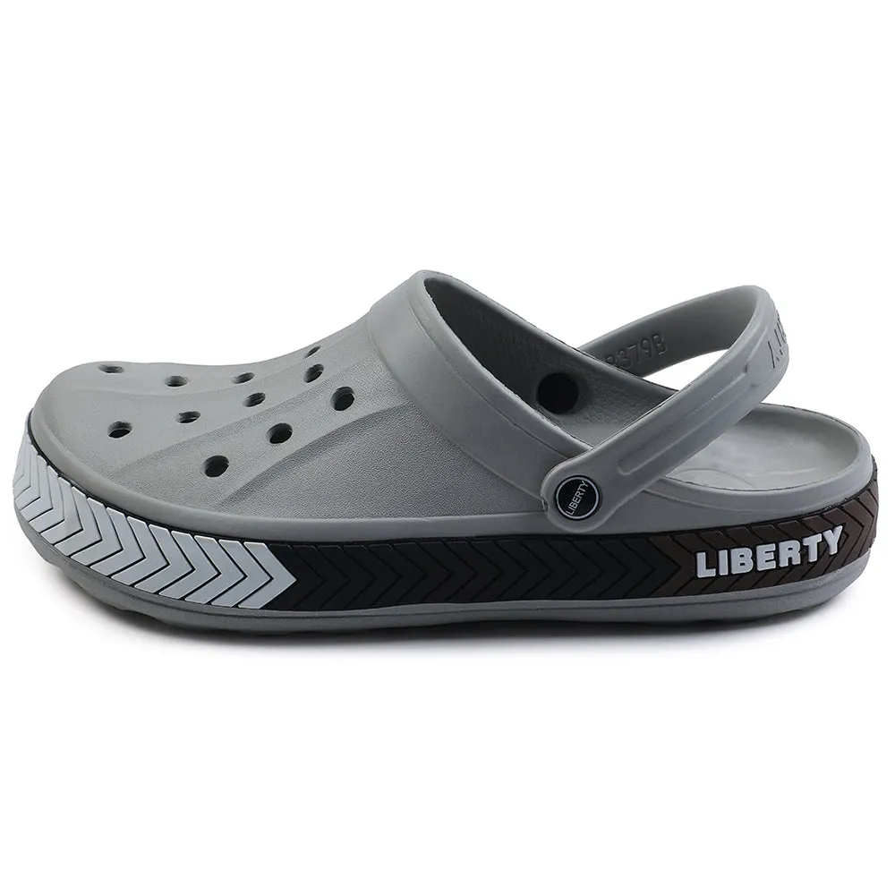 A-HA Light Grey Casual Slip-on Clogs For Men LITEWALKXT By Liberty running sneakers Senior