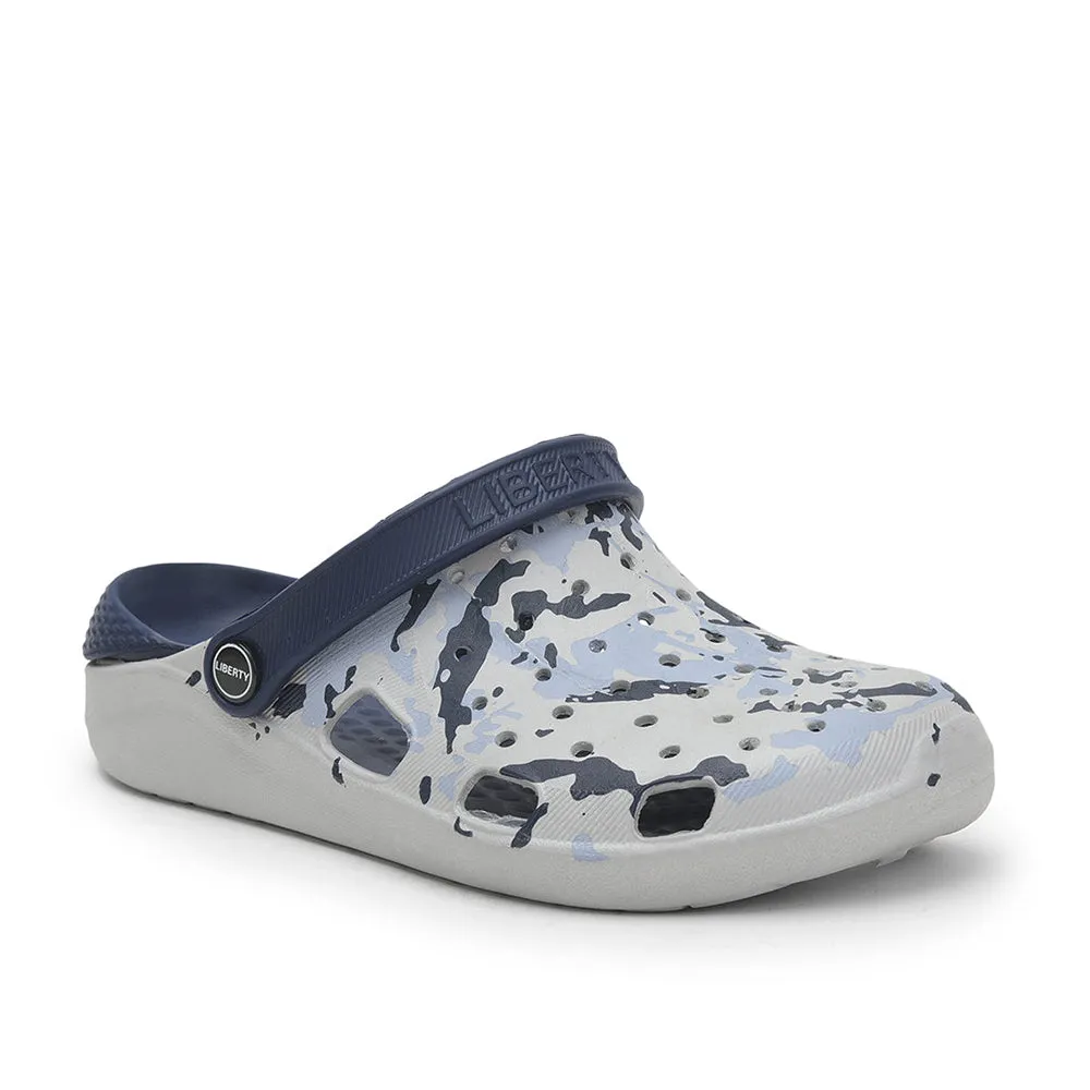 Bounce Response A-HA Navy Blue Casual Slingback Clogs For Men LPMXT-811 By Liberty