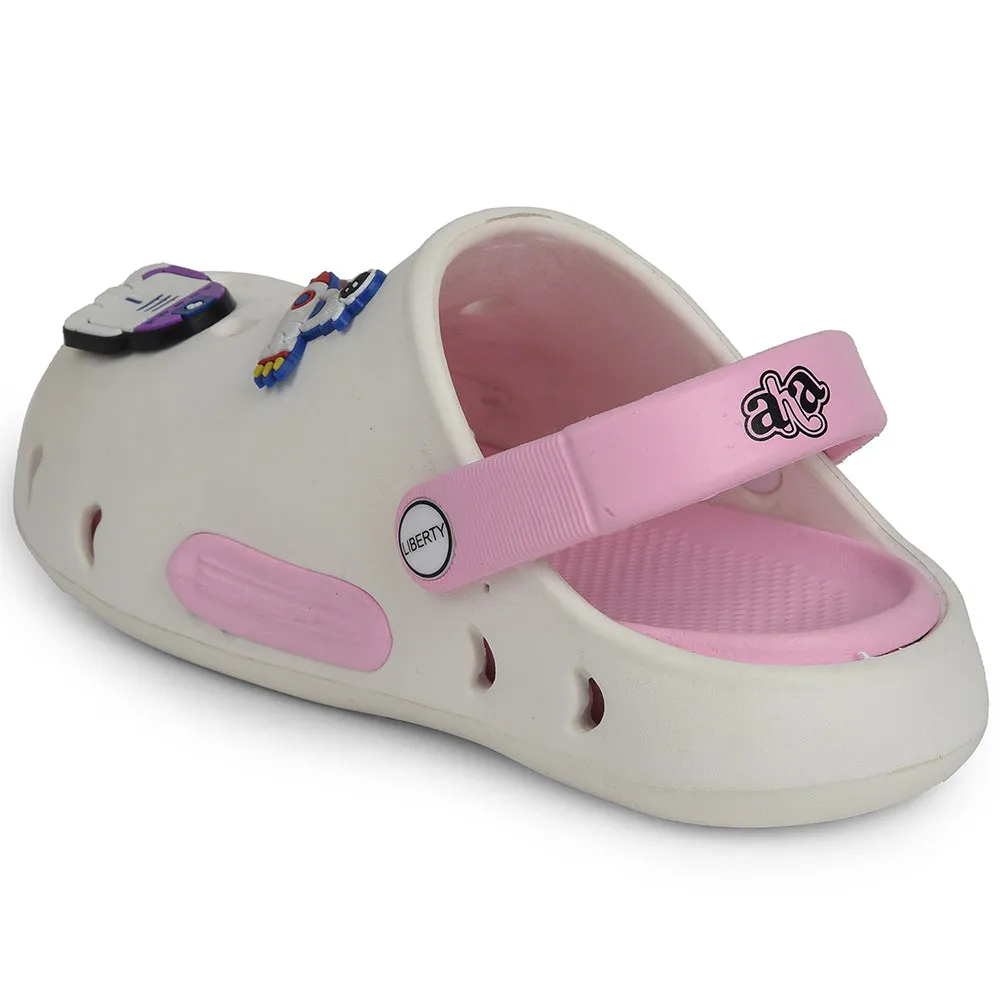 A-HA Off White Casual Clogs For Kids CUTIER By Liberty post - race celebration