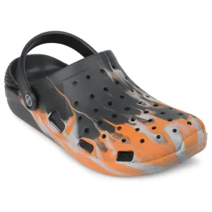 A-HA Orange Slingback Clogs For Men LPMXT-961E By Liberty track athletes' shoes