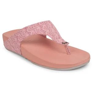 Smooth Steps A-HA Peach Casual Slipper For Women DIVA-60E By Liberty