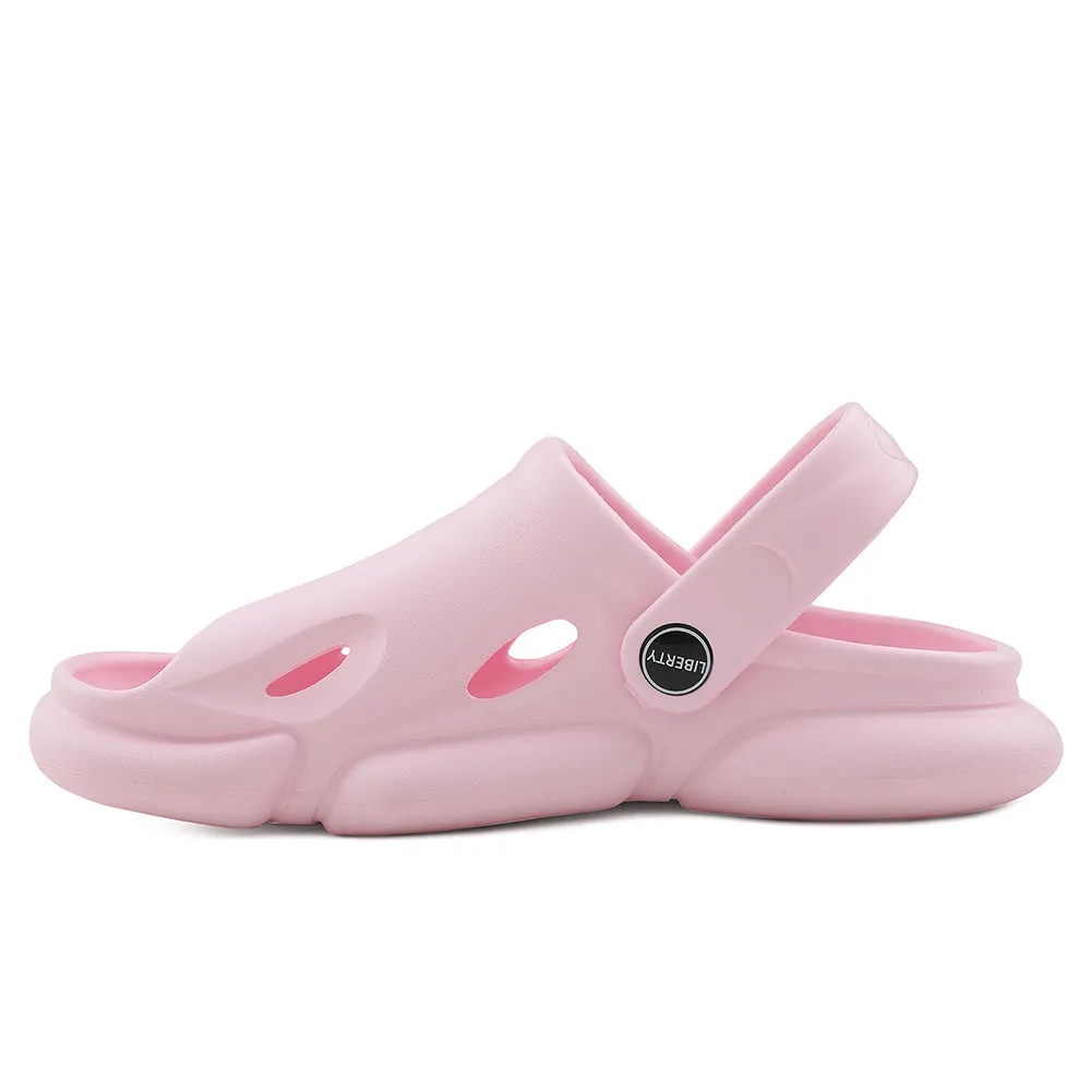 A-HA Pink Casual Clogs For Kids BEACHFIT01 By Liberty running in a beam bridge area shoes Dynamic Support System