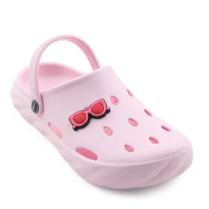 A-HA Pink Casual Clogs For Kids BEACHWALKK By Liberty Dynamic Stability Support