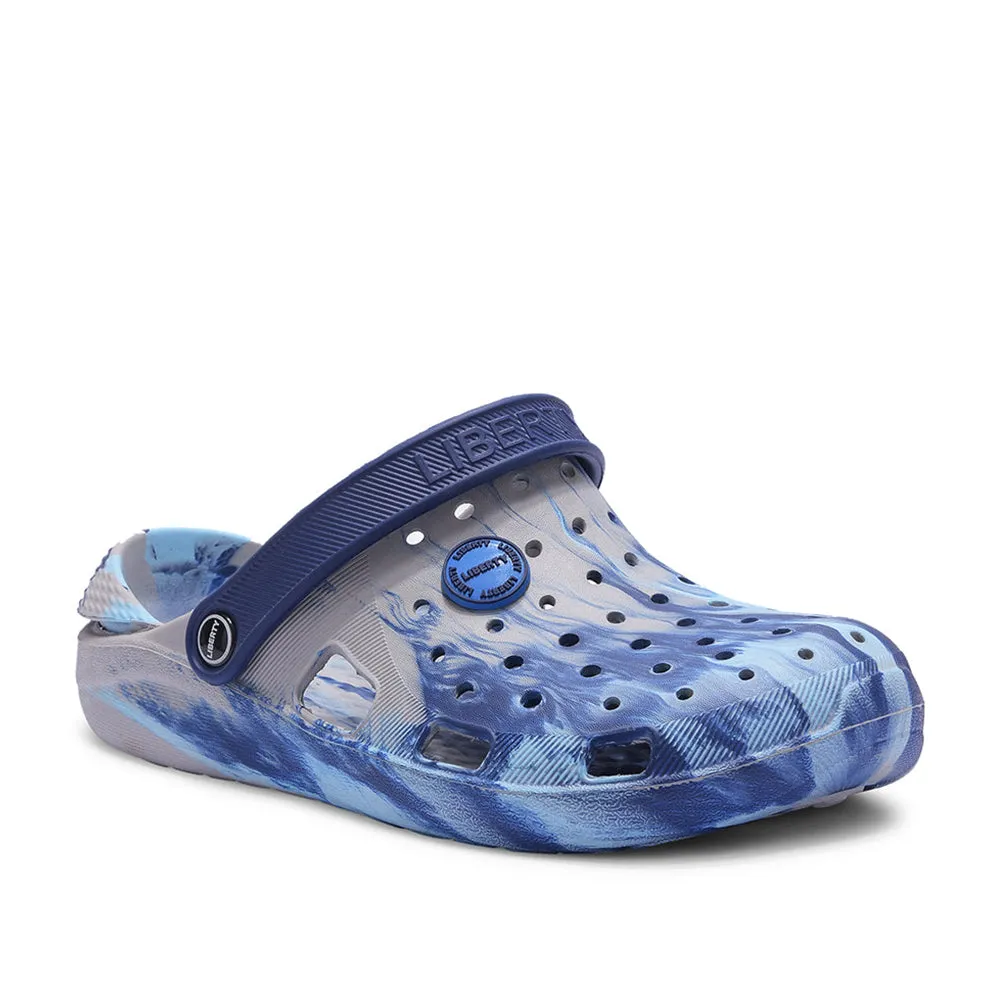 A-HA Royal Blue Slingback Clogs For Men LPMXT-961E By Liberty running for family bonding mental health benefits