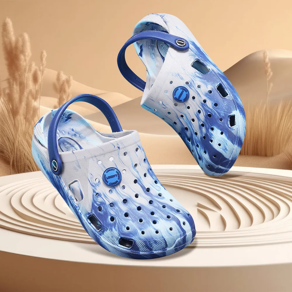 A-HA Royal Blue Slingback Clogs For Men LPMXT-961E By Liberty Active