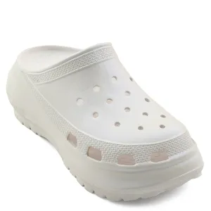 A-HA White Slingback Clogs For Women LB418-1E By Liberty High Impact Shock Absorption Horizontal Stability