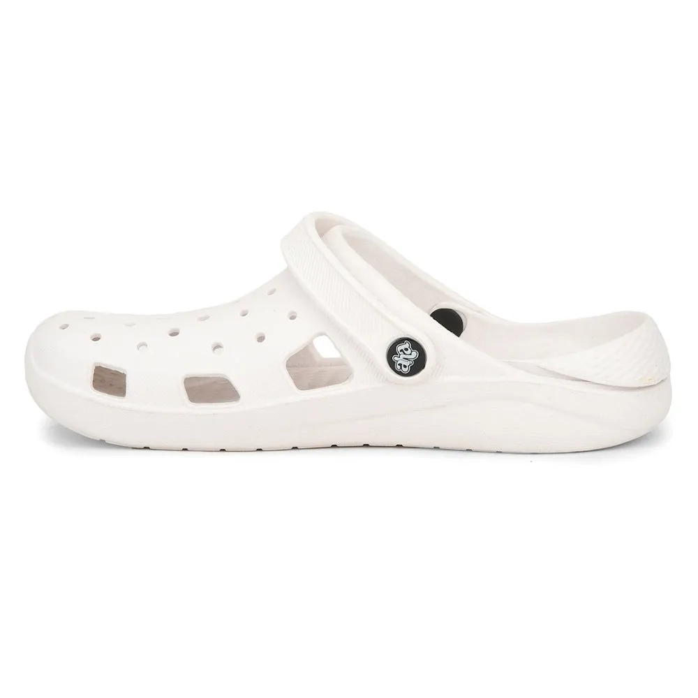 A-HA White Slingback Clogs For Women LPMXT-801 By Liberty enhance performance Ventilation Port Design