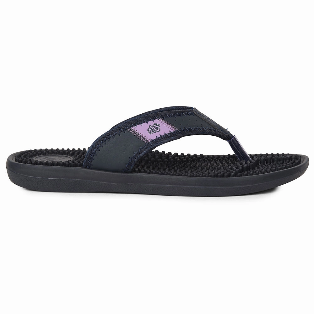 A-HA Navy Blue Casual Slipper For Women ACUPLUS-2 By Liberty racing - flats