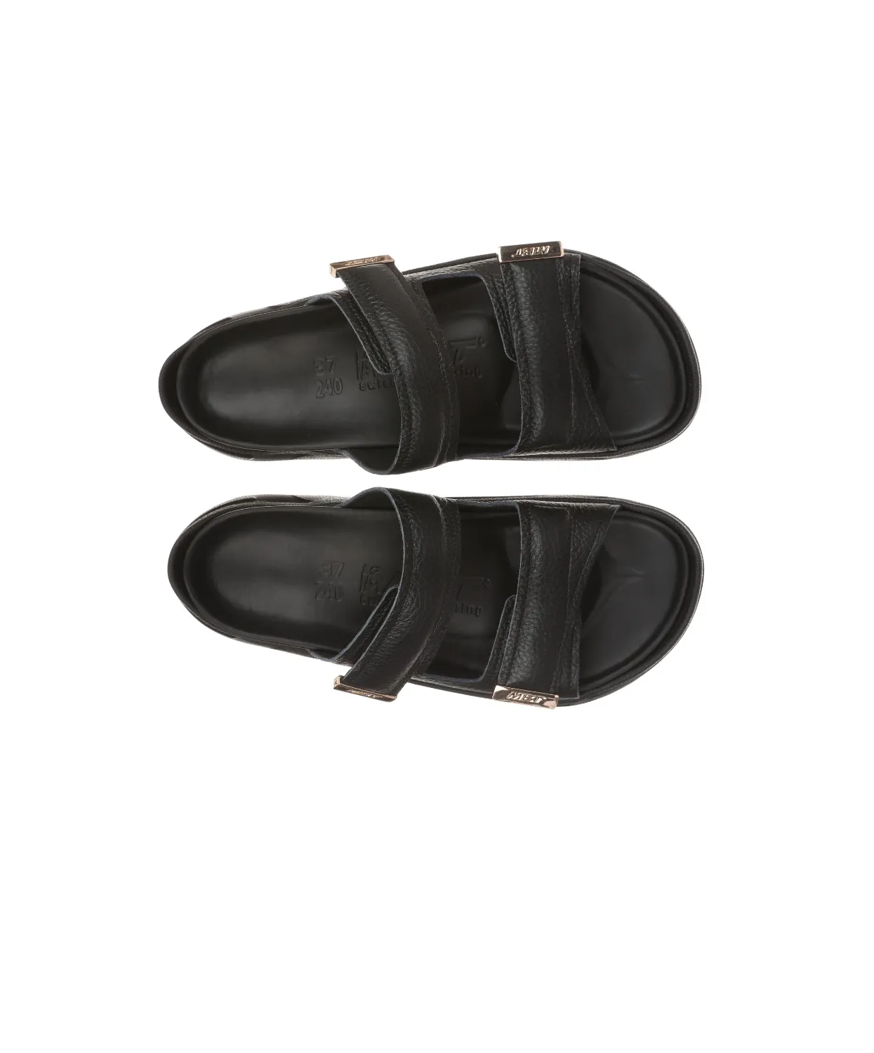 MBT Tokyo Black/Black Womens Recovery Slides toe box roomy Running Form