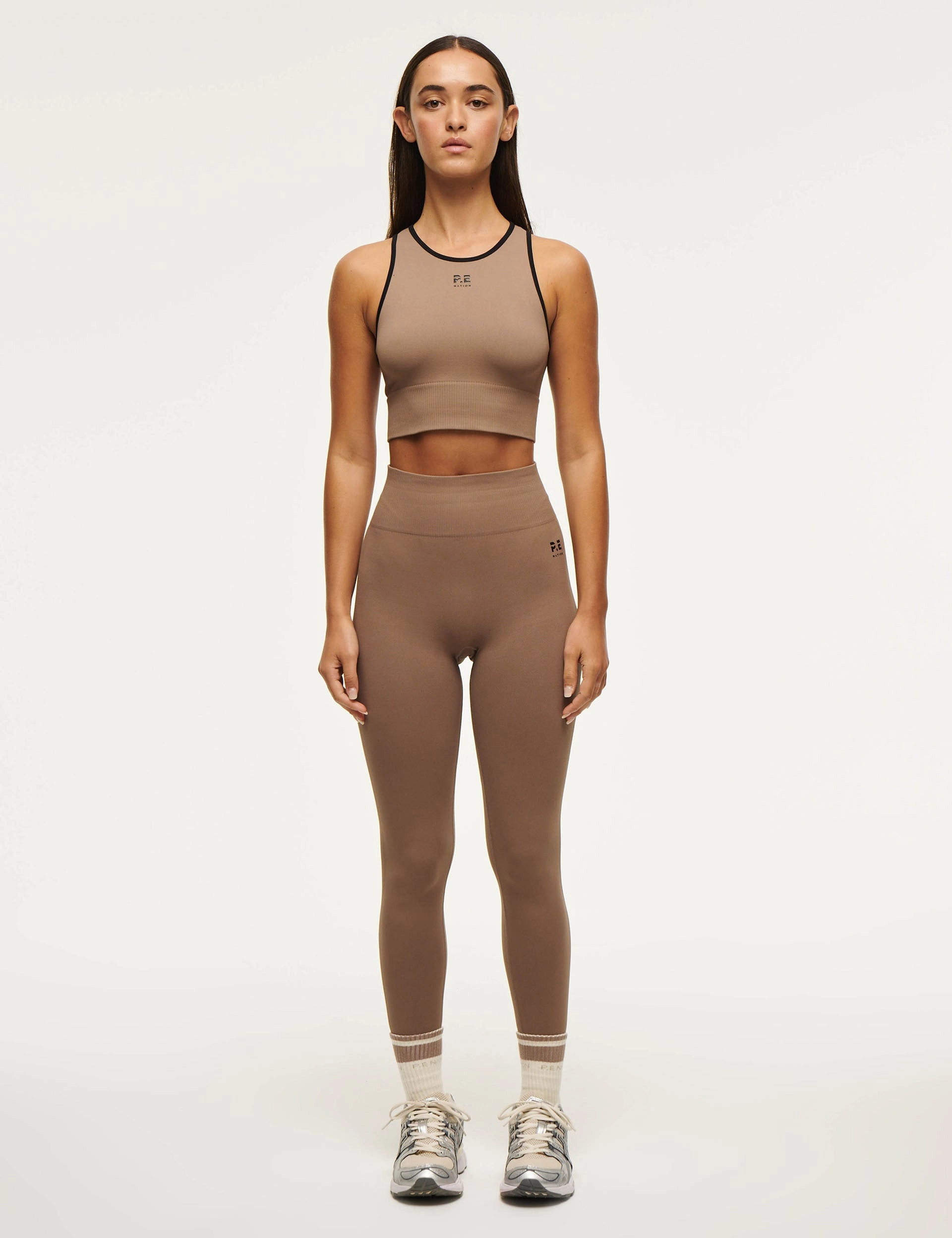 Restore Seamless Legging - Fossil Timeless Comfort Wear