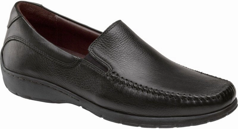 Johnston & Murphy Men's Crawford Venetian - Black StaticFreeLining Metal Core