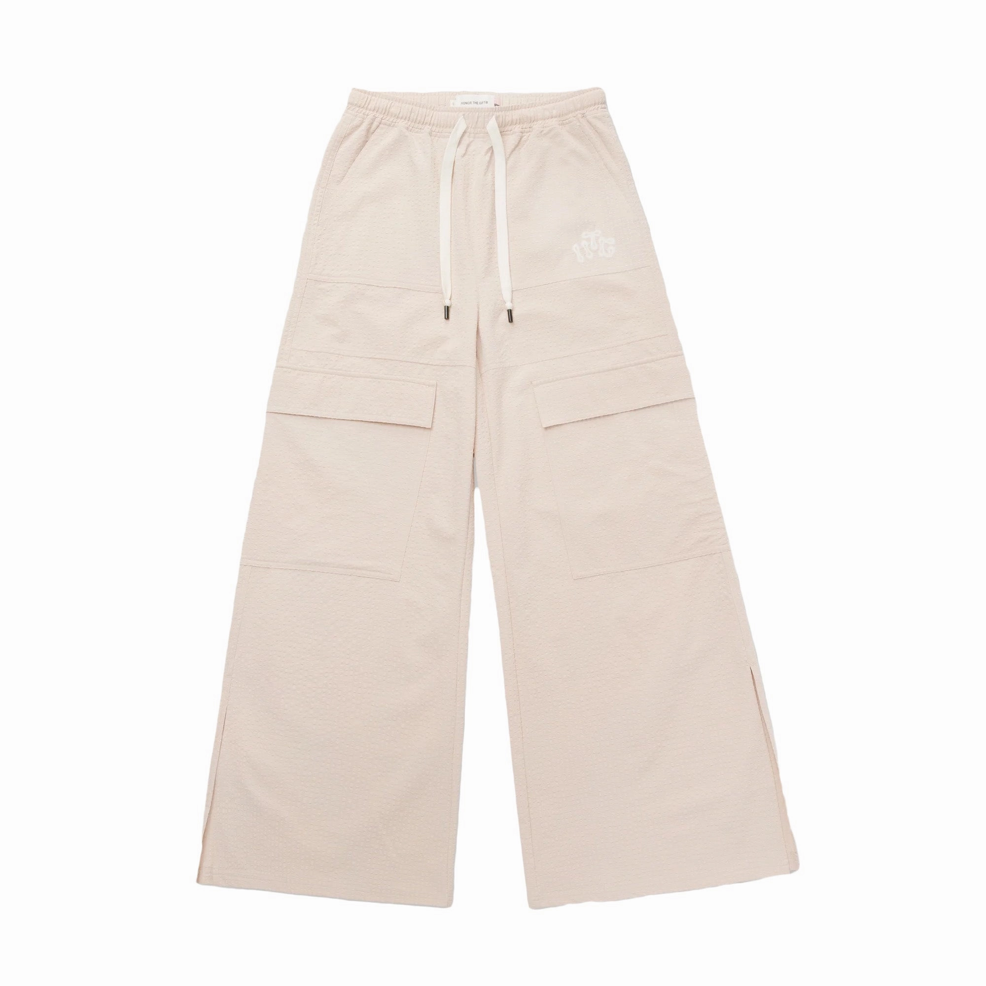 Spanish Glow Women's Honor The Gift Drawstring Loose Cargo Pant 'Bone'
