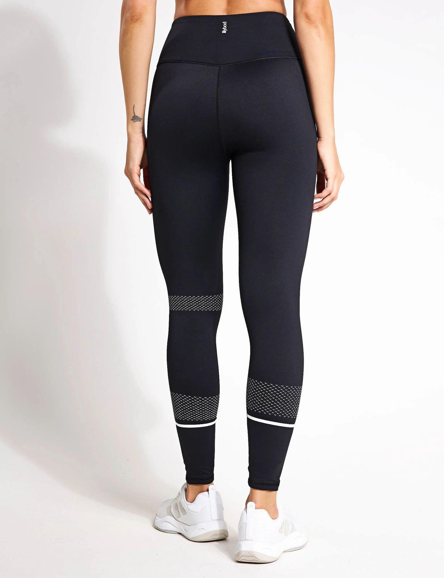 Activate Full Length Legging - Black/White Chic and Soft