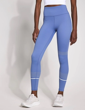 Activate Full Length Legging - Dusty Blue High Rise Maternity Wear Daily Routine