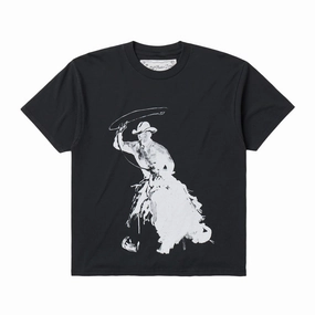 One Of These Days 'Burns So Much Brighter' Short Sleeve T-Shirt 'Washed Black' OdorControl Technology Sheer Fit