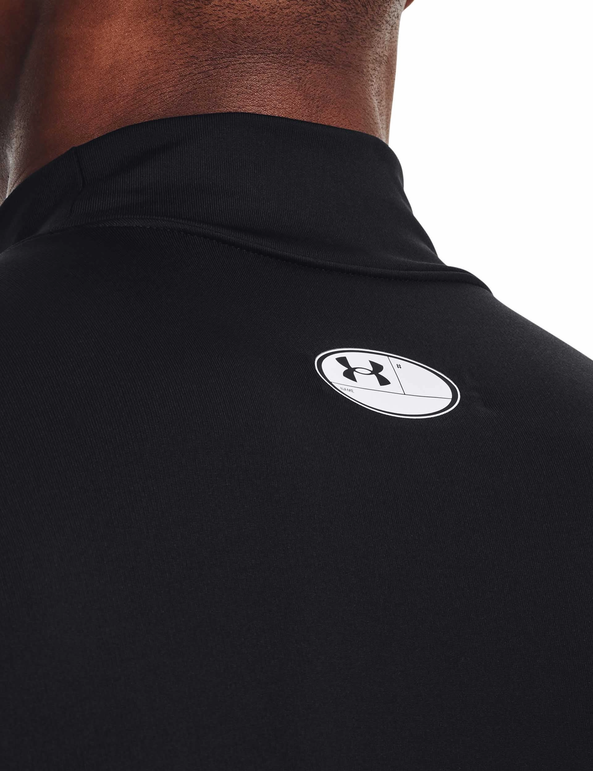 ColdGear Armour Comp Mock - Black/White Bold Step