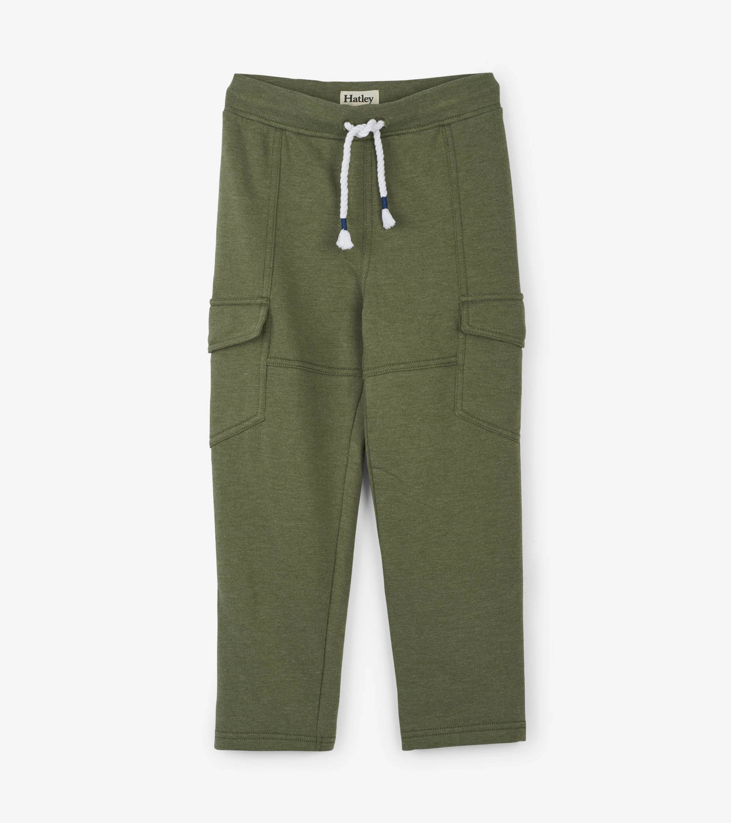 Hatley Cargo Jogger - Moss Melange Satin