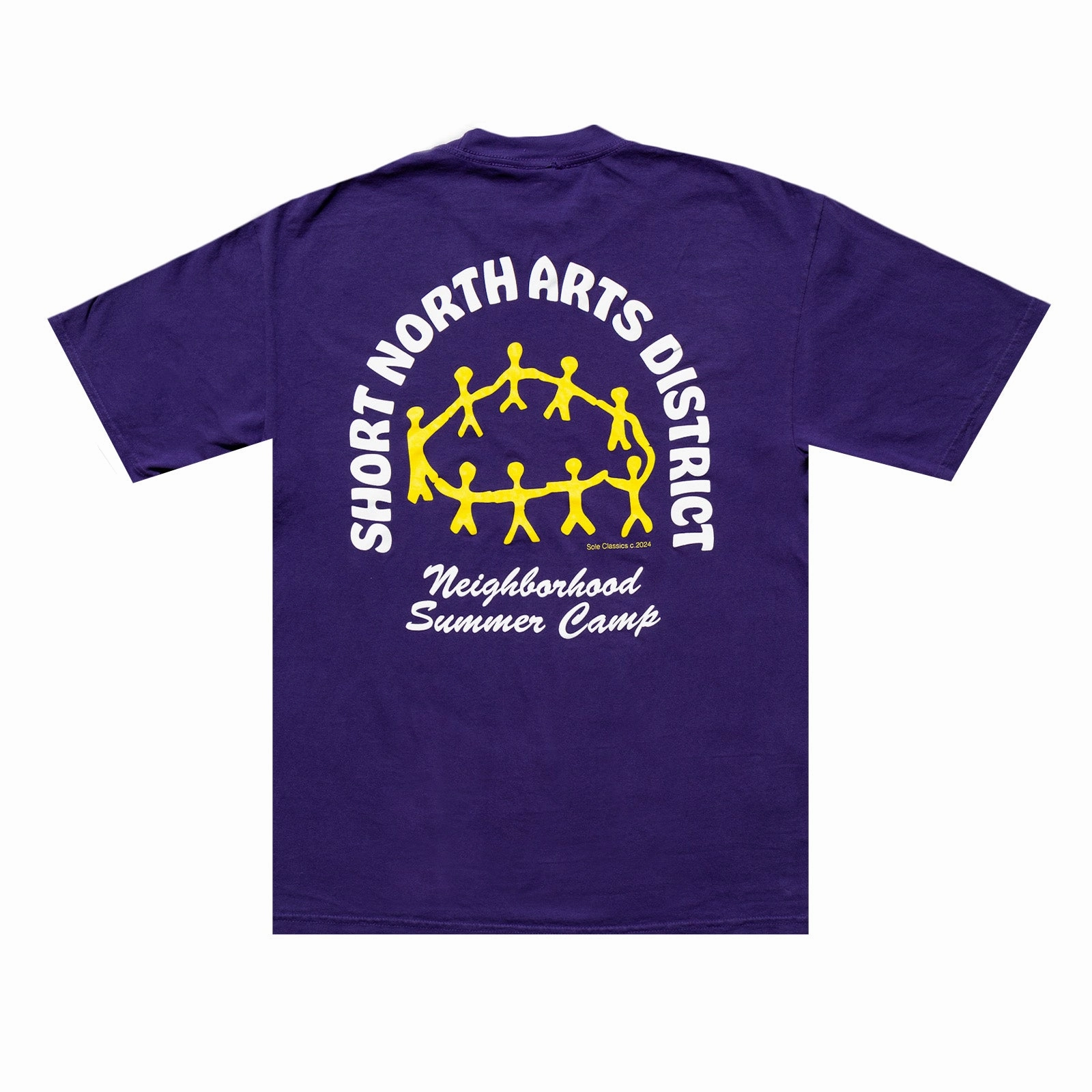 Sole Classics Summer Camp Tee 'Purple' Fashion Accessory Casual Design