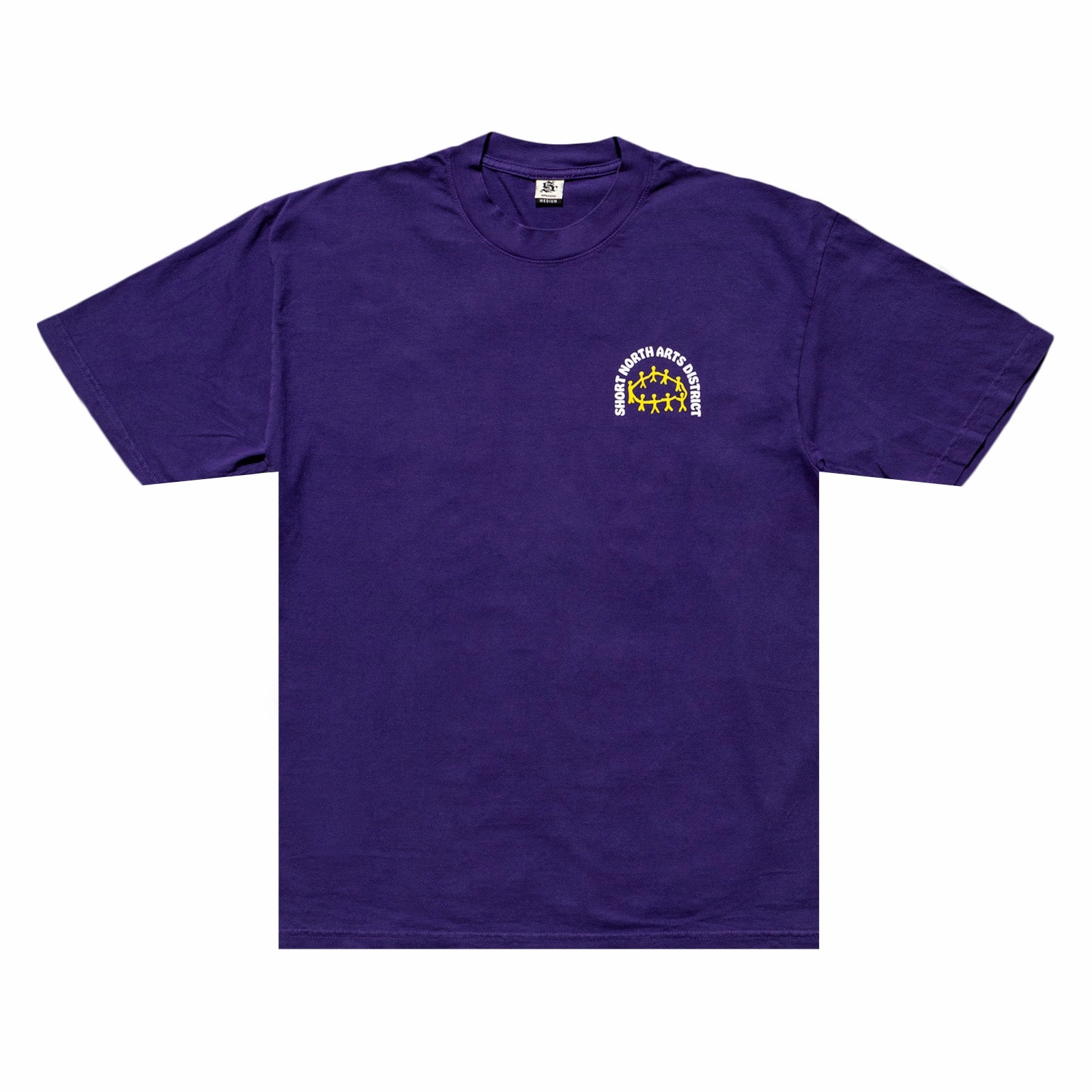 Antibacterial Finish Energy Flow Sole Classics Summer Camp Tee 'Purple'