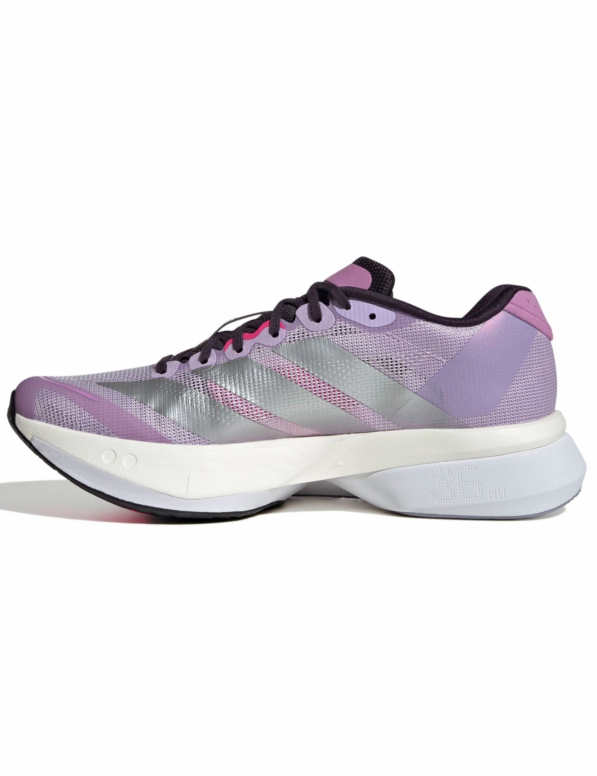 Adizero Boston 13 Shoes - Powder Plum/Silver Metallic/Shock Pink Recreational sports