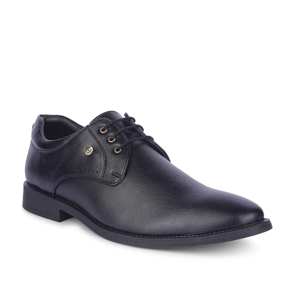 moisture - wicking advantage Healers By Liberty Mens SAGAR-16 Black Formal Lacing Shoes