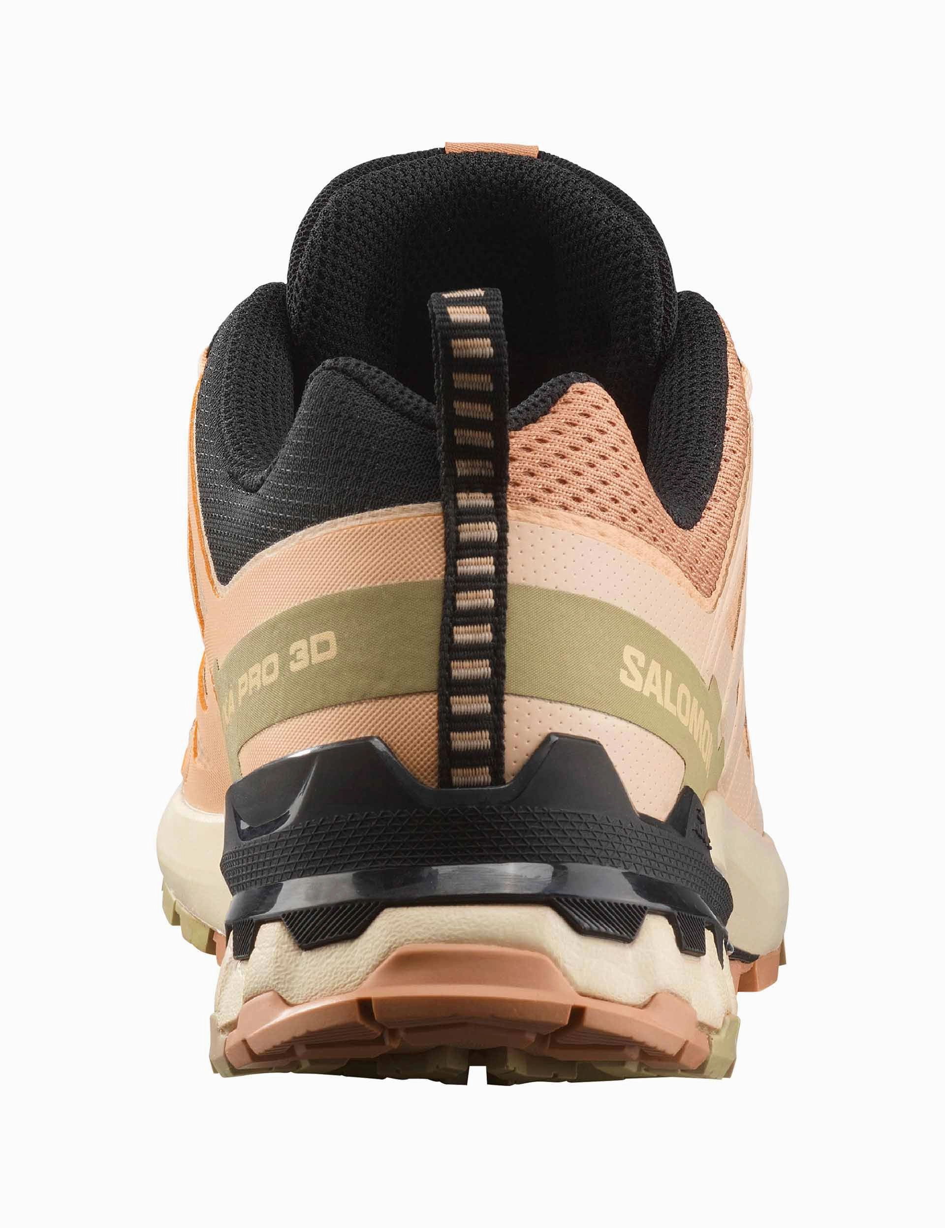 Cutting - edge yellow running shoes XA Pro 3D V9 - Cork/Peach Fuzz/Sponge