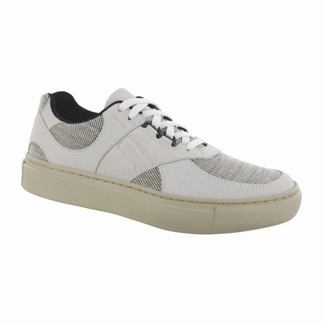 SAS Women's High Street-X Lace Up Sneaker - Sand Dune LowProfile Fasteners ReflectiveTrimDetails