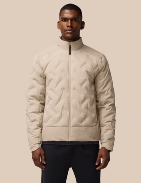 Lightweight Wadded Zip Jacket - Mushroom/Black Hood Included suitable for cosplay