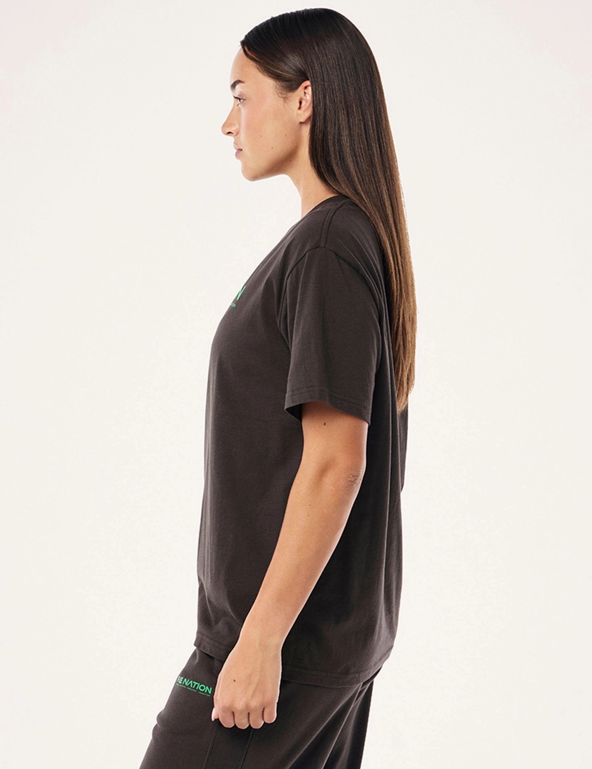 Aero Short Sleeve Tee - Caviar AntiSlipGrip