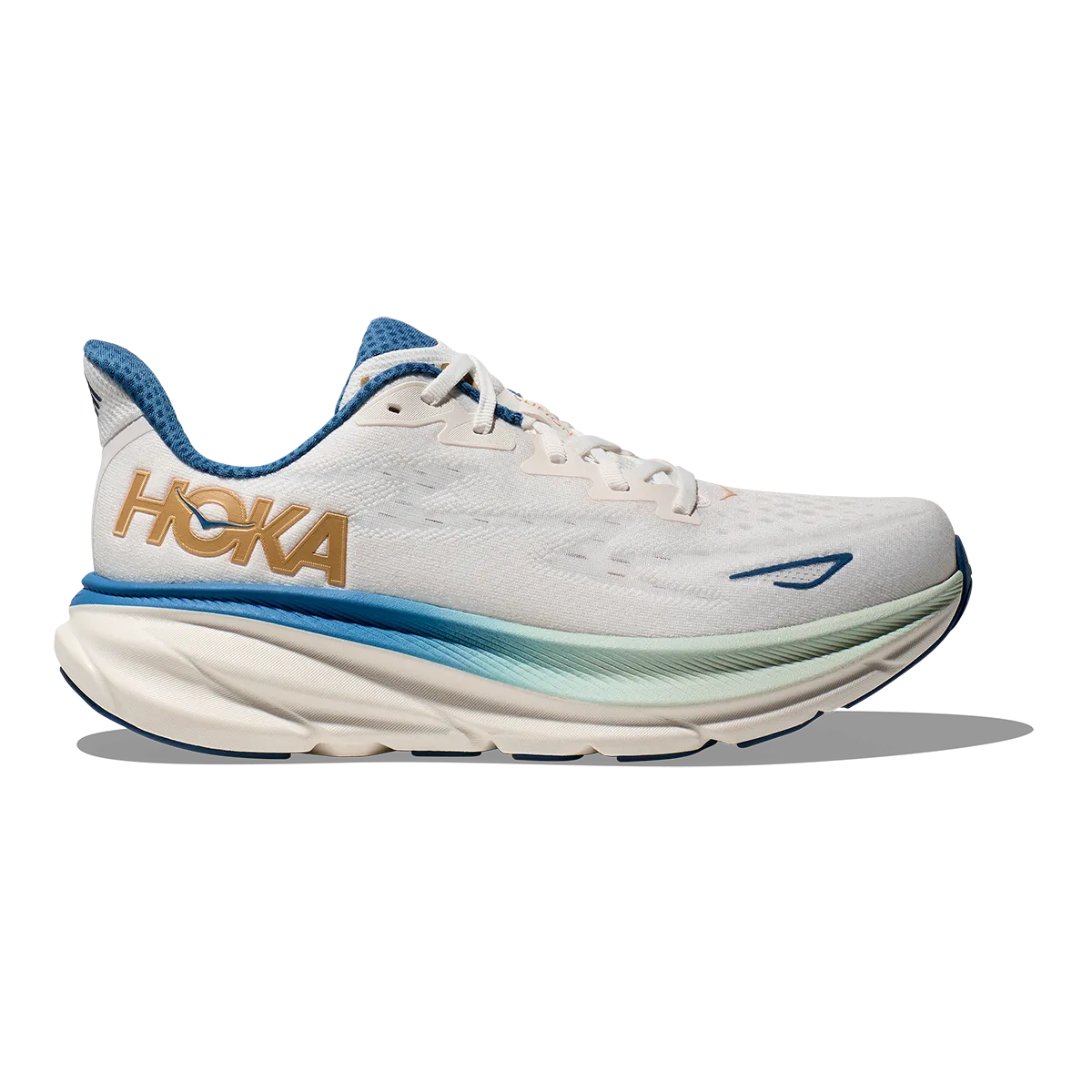 gender - specific Hoka Clifton 9 - Frost - Gold