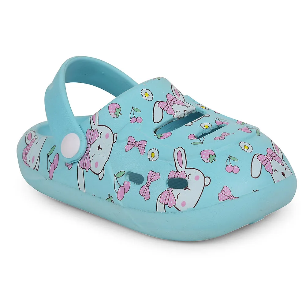 Lucy & Luke Blue Casual Clogs For Kids SANDWALK By Liberty Good Arch Support