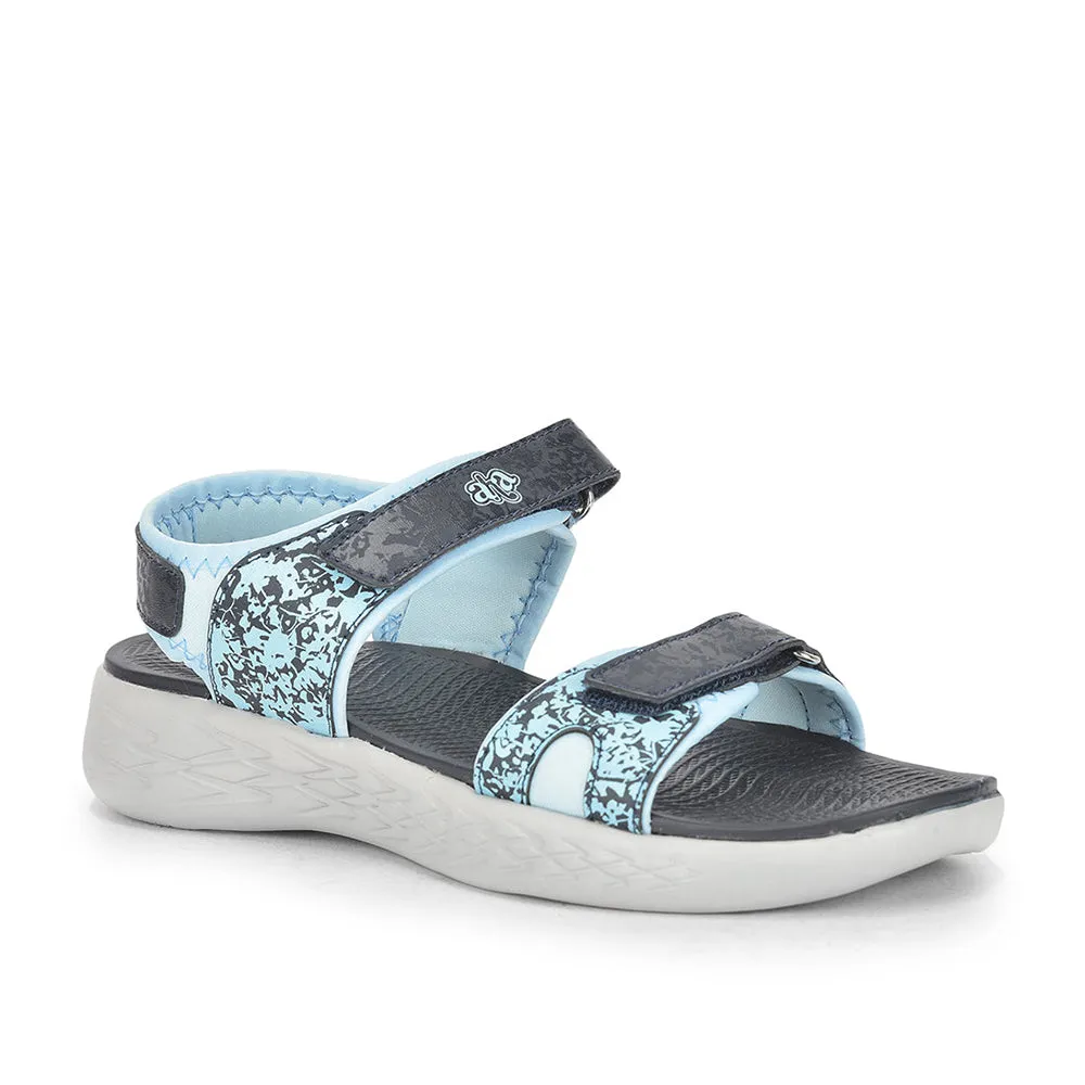Aha Blue Casual Sandals For Women TIARA-03 By Liberty Slip On Design
