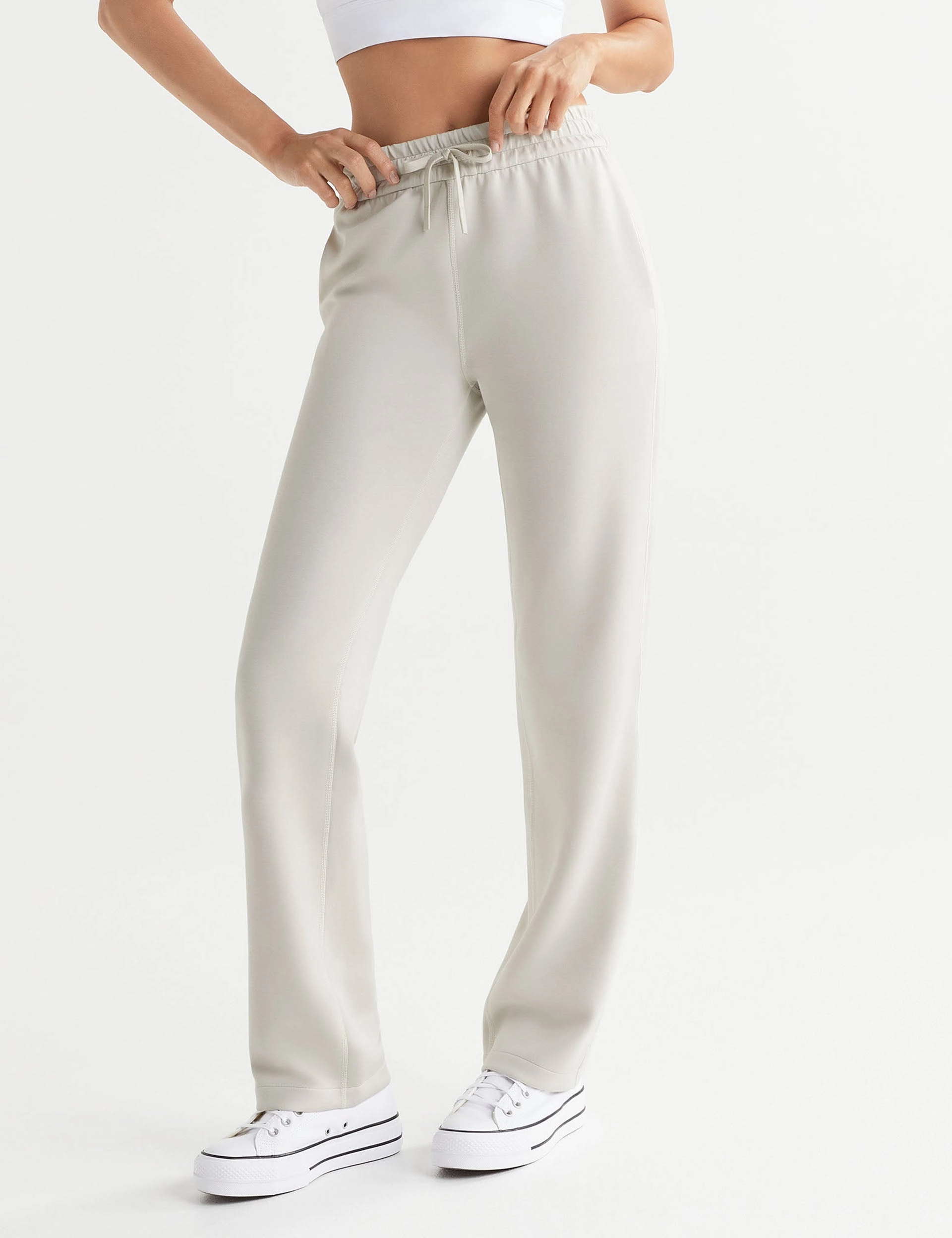 Performance Flex Layered Ventilation System Aimie Relaxed Fit Jogger - Sand