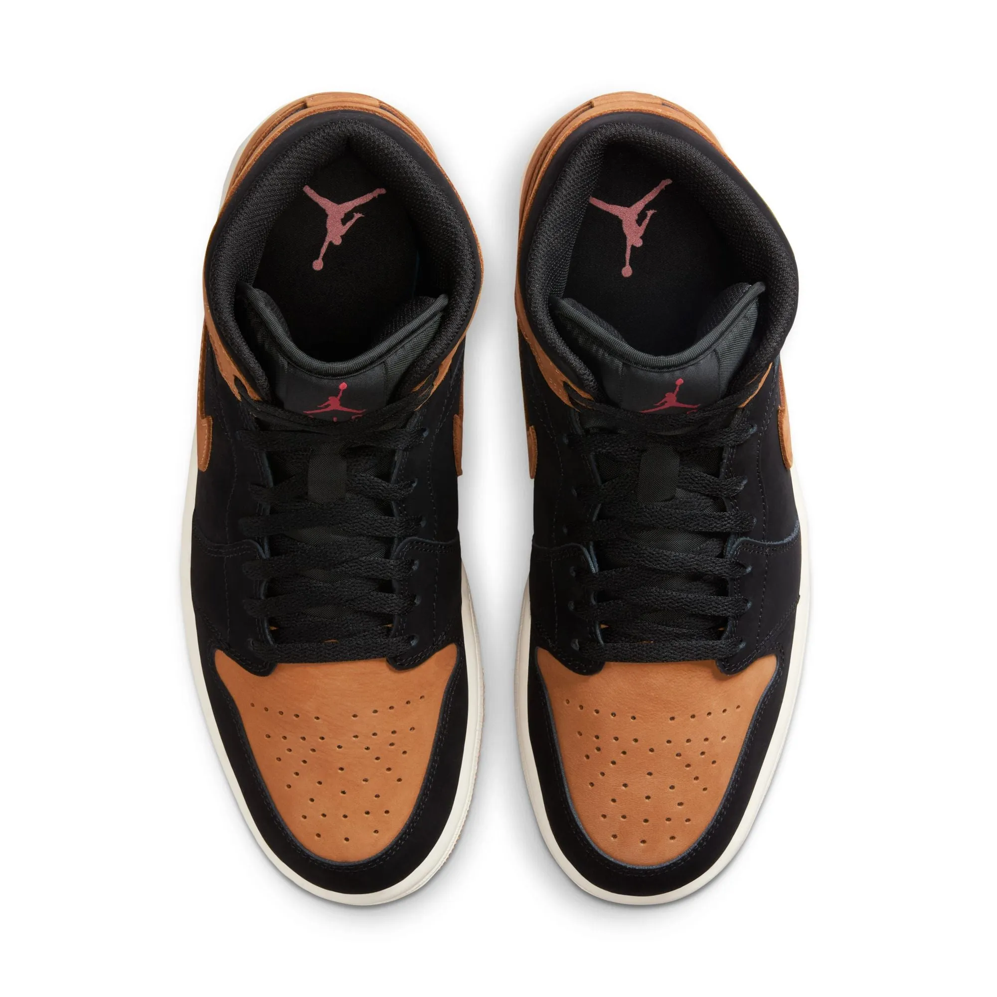Air Jordan 1 Mid SE 'Black/Flax' Pressure Distribution Pad