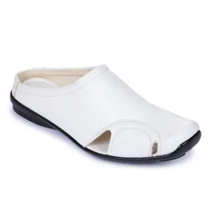 Single - layer Fortune Black Casual Slip-on Mules For Men J-153 By Liberty