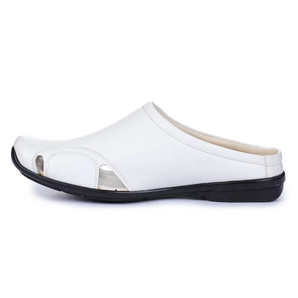 Fortune Black Casual Slip-on Mules For Men J-153 By Liberty running in sunny tracks shoes