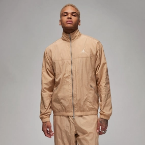 Jordan Essentials Warm-Up Zip Jacket 'Hemp' Breezy Comfort Rain Proof