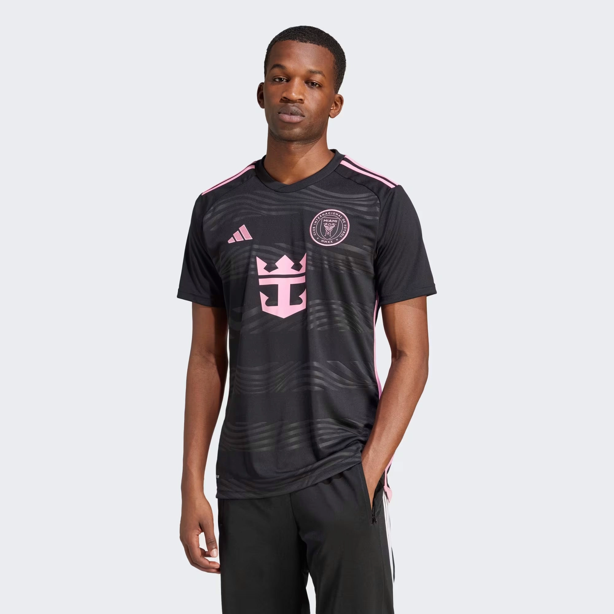 AbrasionResistant Adidas Inter Miami CF Messi Away Jersey 'Black'