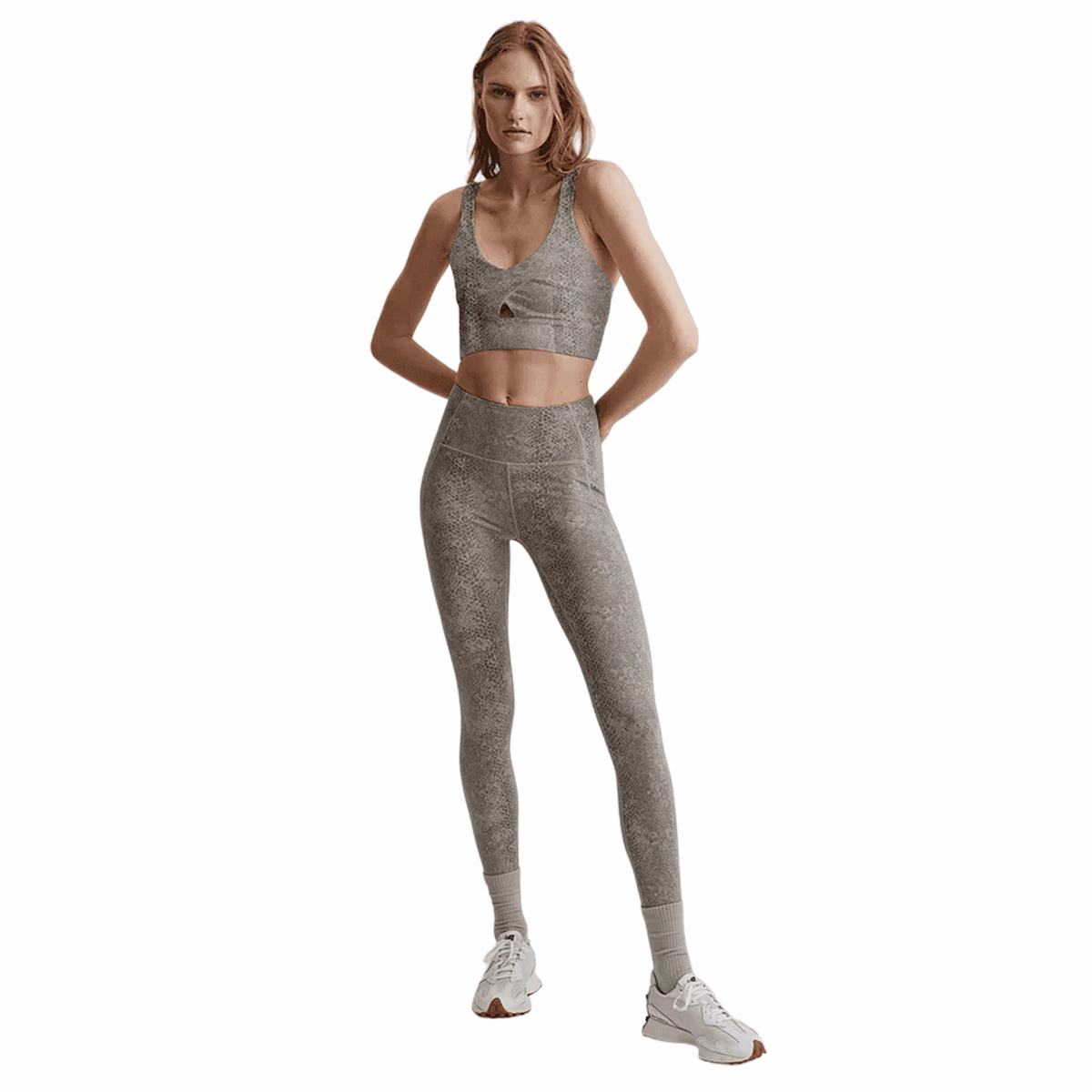 Travel Vibe smooth zipper Varley Let's Go Night Running 25" Tight